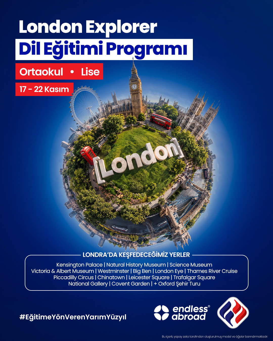 London Explorer Dil Eğitimi Programı
