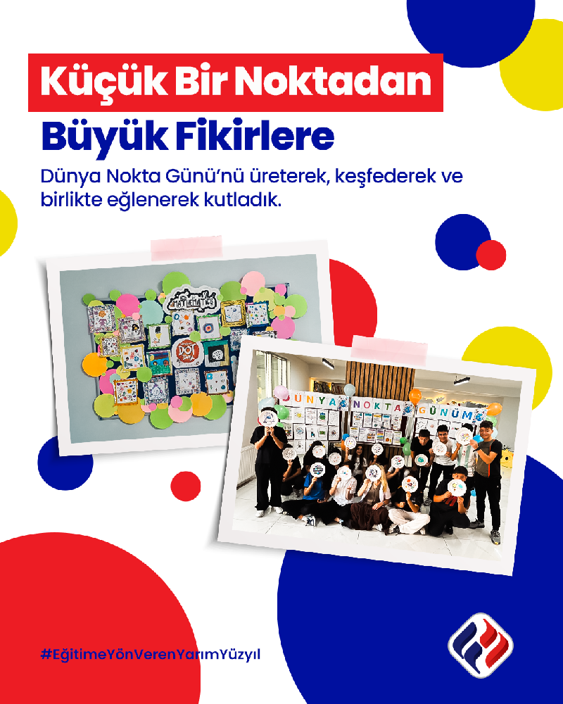 Final Okullarında Dünya Nokta Günü!